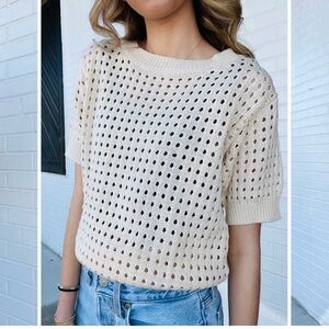 Beige sweater new with tags